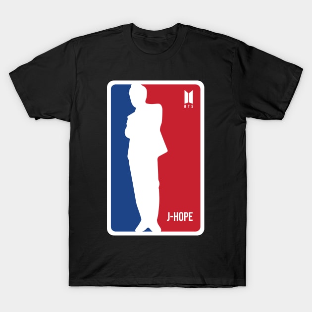 j hope silhouette T-Shirt by Pandans